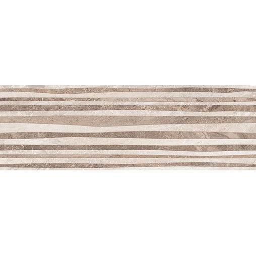 Поларис Плитка настенная серый рельеф 17-10-06-493 20х60